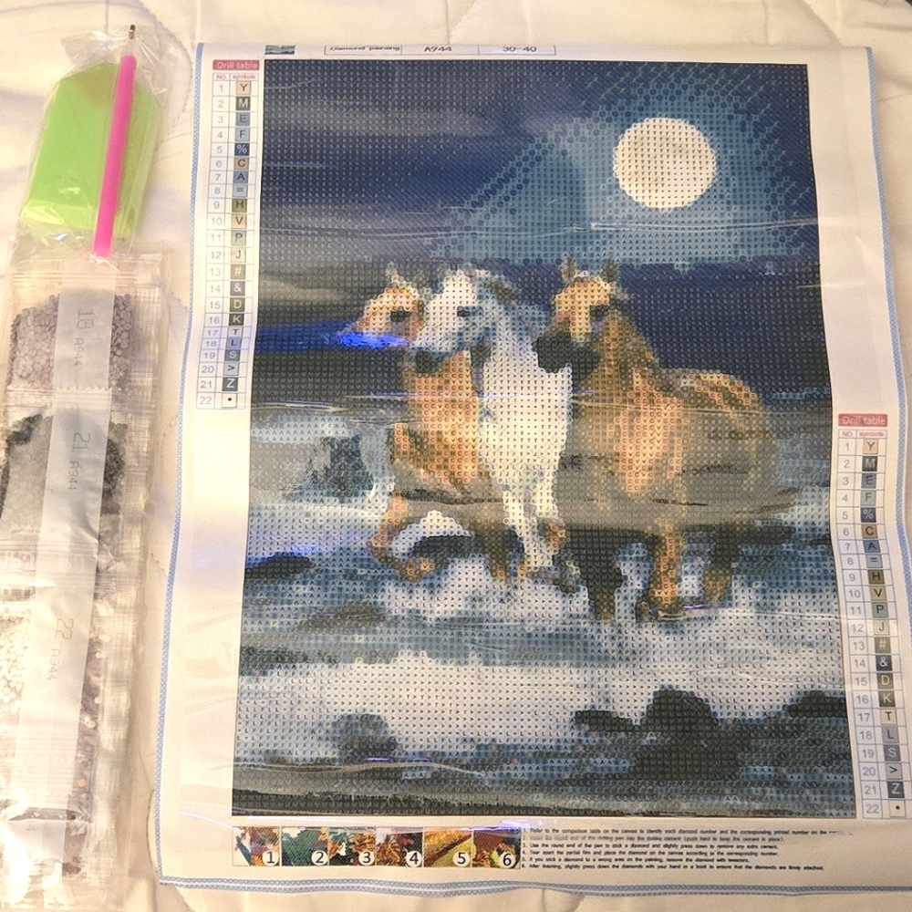 Wild HORSES Diamond Painting Kit